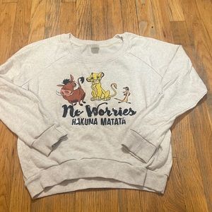 Juniors Lion King sweatshirt